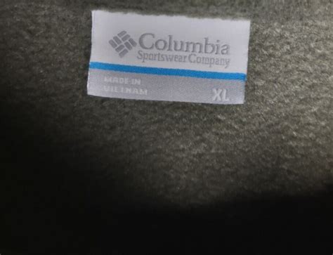 Columbia Women's Fleece Jacket XL Aspen Green | eBay