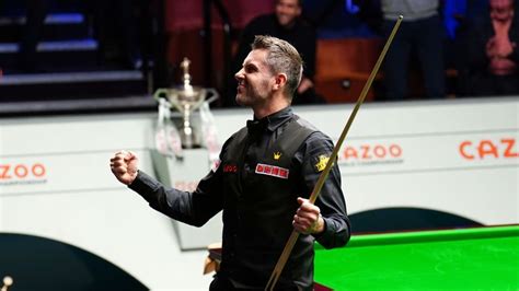 World Snooker Championship: Luca Brecel holds off Mark Selby fightback ...