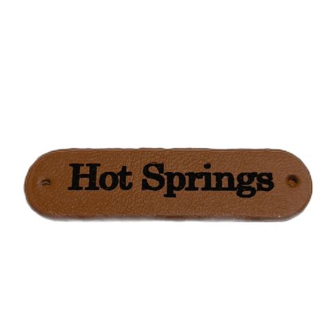 Hot Springs Hat Tag | Stunning String Studio