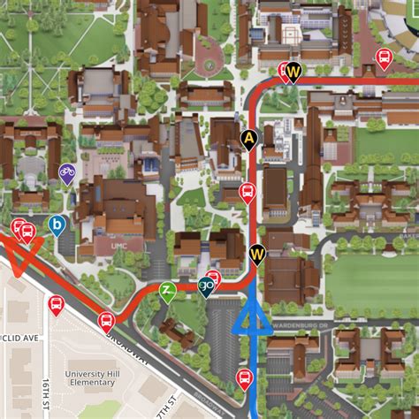 Cu Boulder Campus Map Images