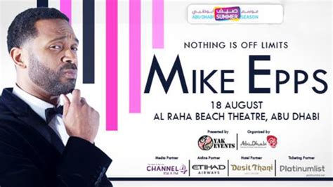 Mike Epps Live! Stand-up Comedy Show in Abu Dhabi - Platinumlist.net