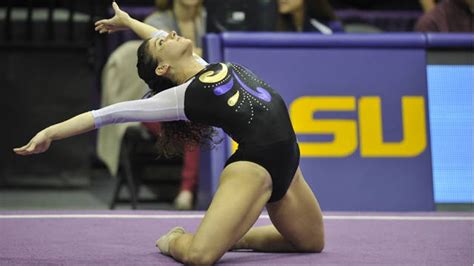 LSU Gymnastics- the college I want to go to! | Gymnastics news, Gymnastics, Female gymnast