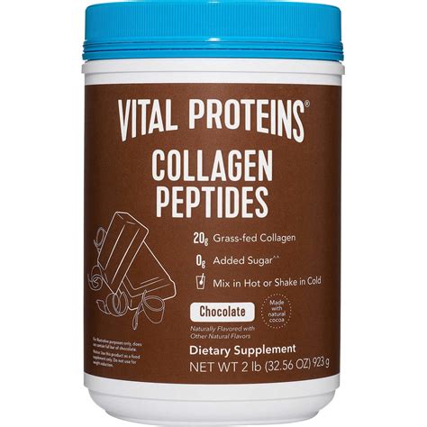 Vital Proteins Collagen Peptides, Chocolate, 32.56 Ounce - Walmart.com