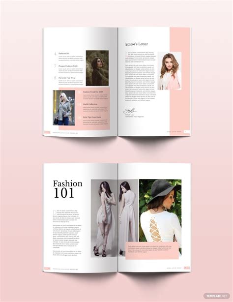 Fashion Magazine Template - InDesign, PSD | Template.net | Fashion ...