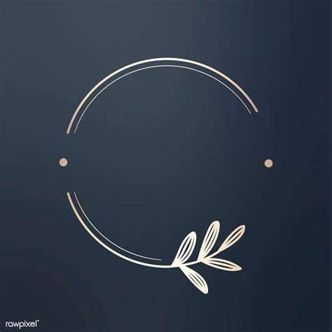 Download premium vector of Round floral design logo vector 679788 2019 Round floral design logo ...