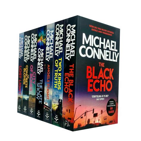 Michael Connelly Harry Bosch Series 7 Books Collection Set | The Book ...