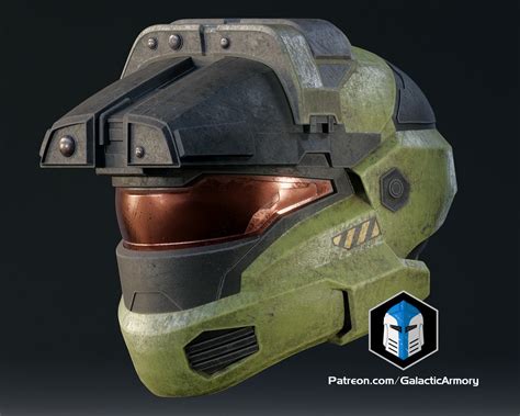 Halo Reach Scout - Jun Helmet - 3D Print Files – Galactic Armory