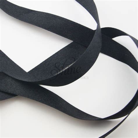 Satin Ribbon Black – Shine Trimmings & Fabrics