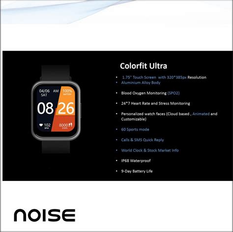 Noise Colorfit Ultra – Newgenn India