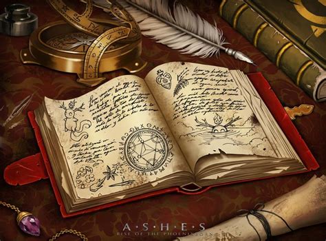 Ashes: Spellbook by fdasuarez on DeviantArt (With images) | Spell book, Magic book, Fantasy props