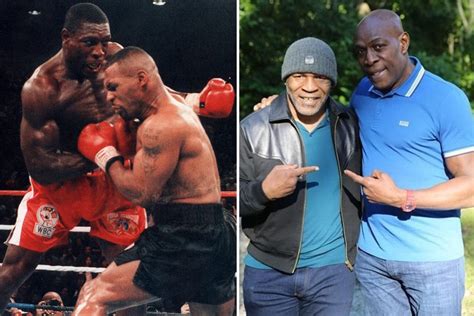 Mike Tyson and Frank Bruno reunite to celebrate iconic rivalry after ...