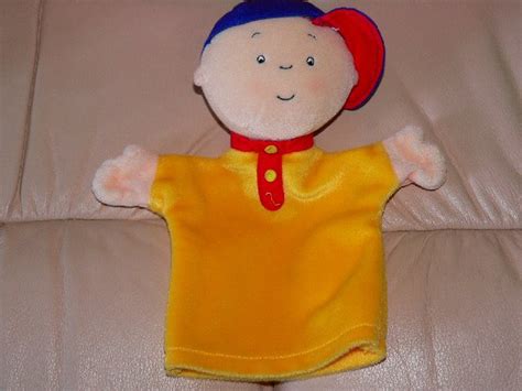 GILBERT Plush Doll Hand Puppet 9.5"Caillou CAT Toy like on TV Cinar PBS 2001 | eBay