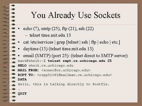 Lecture 6 Berkeley Socket Programming Berkeley Sockets Unix