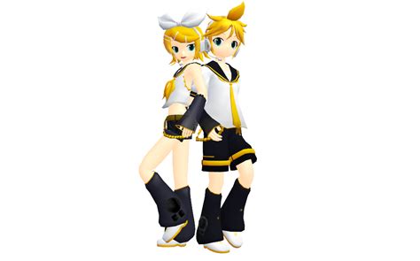 MMD Kagamine Rin and Len Ver2 and Ver3 Download by KyoshiShion on DeviantArt