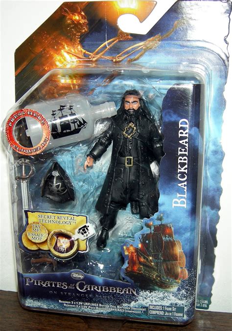 Blackbeard Action Figure with Bottle Stranger Tides Pirates Caribbean