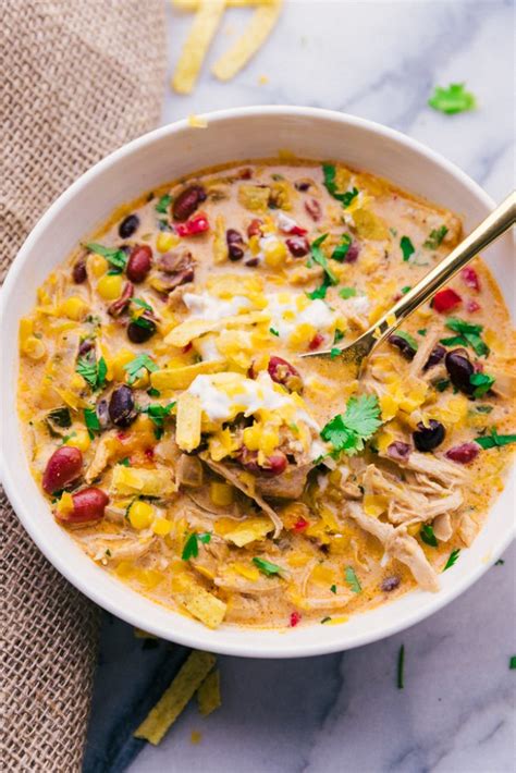 Chicken Tortilla Soup Crock Pot - Dash of Sanity