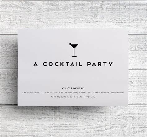 cocktail party invitations bachelorette party invitations