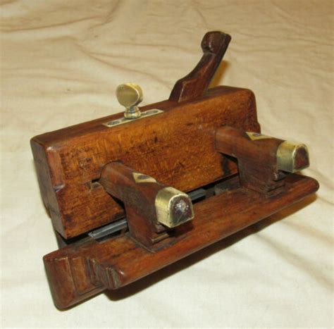 old wooden plough plane woodworking plane tool -- Antique Price Guide ...