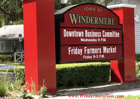 Windermere Downtown Activities - Windermere Sun-For Healthier/Happier ...