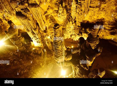 Natural karst caves Stock Photo - Alamy