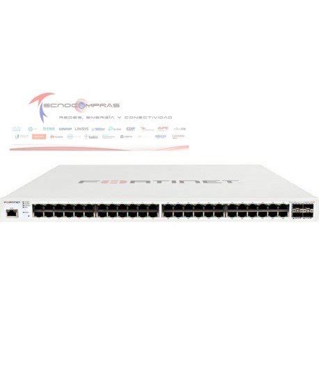 Switch FORTINET FS-248E-POE FortiSwitch 248E POE Capa 2 3 Controlador FortiGate Controlador ...