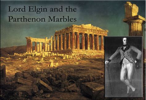 Lord Elgin and the Parthenon Marbles | Select Stone