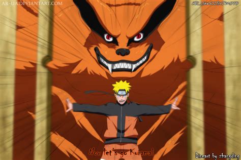 Naruto and Kurama by AR-UA on DeviantArt