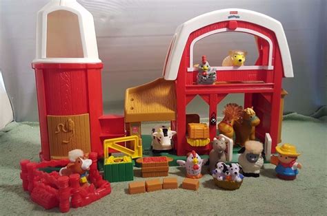 Fisher Price Farm Animals : Fisher Price Little People Animal Sounds Farm Play Set ...