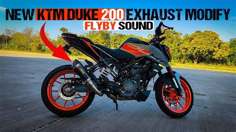 2023 KTM DUKE 200 Exhaust Modify | KTM DUKE 200 Akrapovic Exhaust 😱 ...