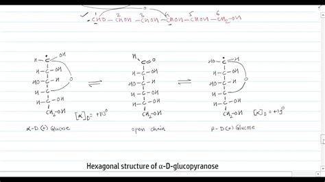 Ring Structure of Glucose - YouTube