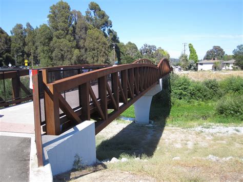 Bridge of the Week: Santa Cruz County, California Bridges: San Lorenzo River Pedestrian Bridge