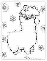 22 Llama Coloring Pages Free PDF Printables sketch template