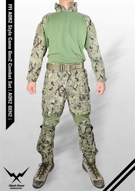 FFI AOR2 Style Camo Gen2 Combat Set ( AOR2 GEN2 ) - Warrior Airsoft