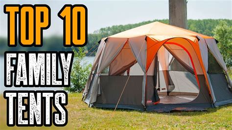 Top 10 Best Large Family Camping Tents On Amazon - YouTube