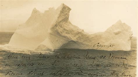 The Iceberg That Sank The Original Titanic