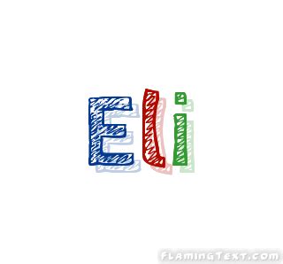 Eli Logo | Free Name Design Tool from Flaming Text