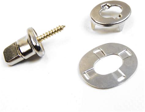 Amazon.com: Common Sense Fastener, 5/8" Single Screw Stud, Turn Button Fastener (5 of Each Piece ...