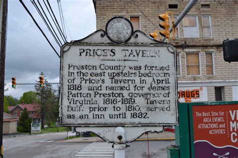 Preston County – The West Virginia Historical Markers Project