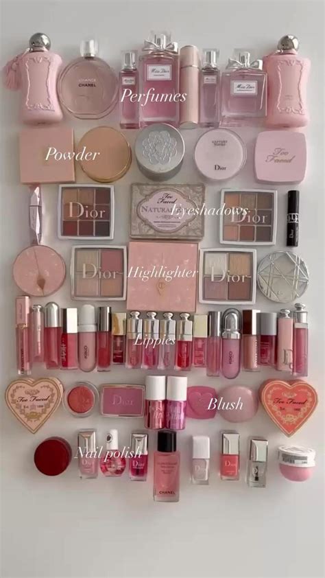 Coquette Makeup | Hyper Feminine Makeup | Pink Makeup Aesthetic | Dior Lip Gloss Aesthetic ...