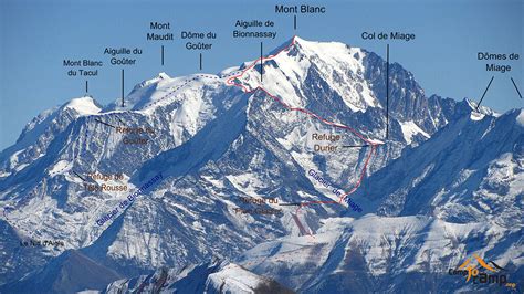 Le Mont Blanc, le « toit de l’Europe » • Montagne Trekking