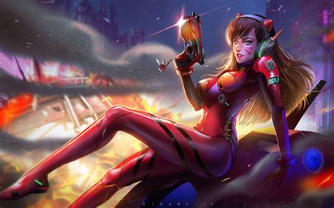 3840x2400 Dva Overwatch Fan Art 4k HD 4k Wallpapers, Images, Backgrounds, Photos and Pictures