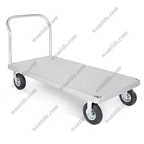 Heavy Duty Aluminium Platform Truck Trolley - %sTelescoping Lift ...