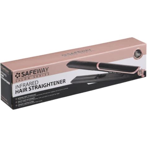 Safeway Salon Series Infrared Straightener - Clicks