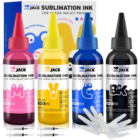 Buy Printers Jack 400ML Sublimation Ink for Epson C88 C88+ WF7720 ...