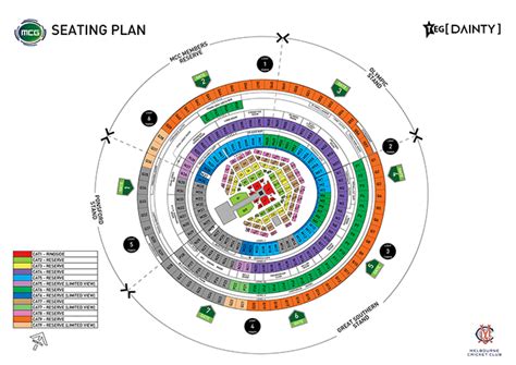 47+ Mcg level 1 seating plan