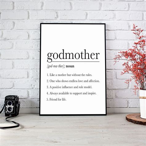 Godmother Gift, Godparent Gift, God Mother Gift, Godmother Proposal, Digital Download - Etsy