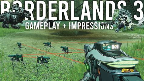 Borderlands 3 Gameplay and First Impressions - YouTube