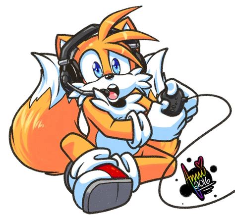 Gamer Tails - Speed Draw by Amuzoreh on @DeviantArt | Retro gaming art ...