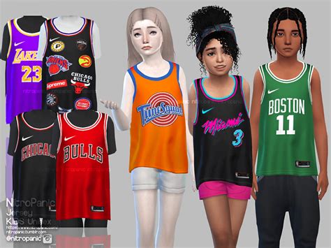 Sims 4 Basketball Jersey CC You Need to Have — SNOOTYSIMS