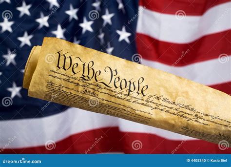 United States Constitution Stock Photo - Image: 4405340